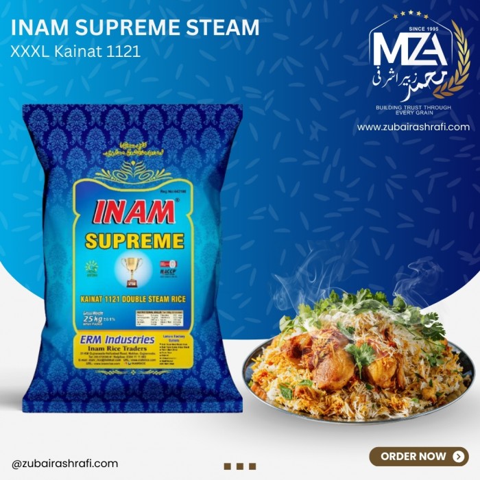 Inam Supreme Steam Rice